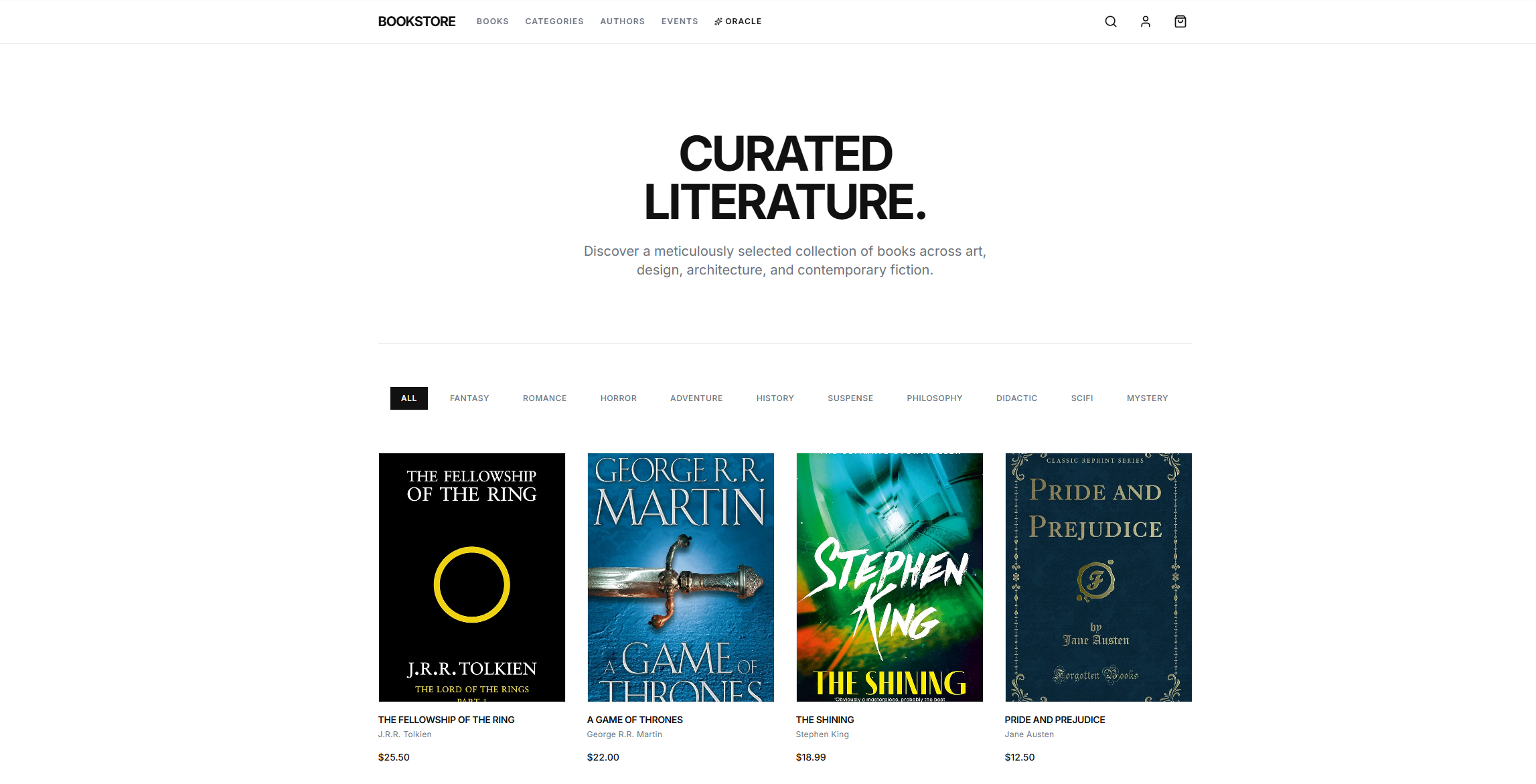 E-commerce de livros